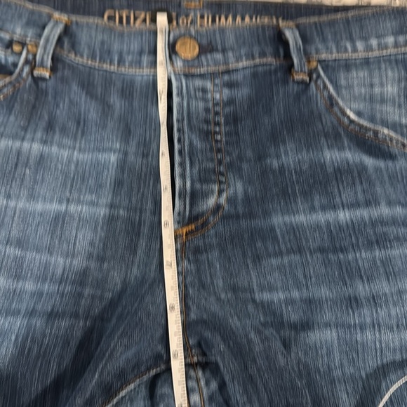 Citizens of Humanity Dark Wash Straight Leg Jeans - Picture 8 of 10